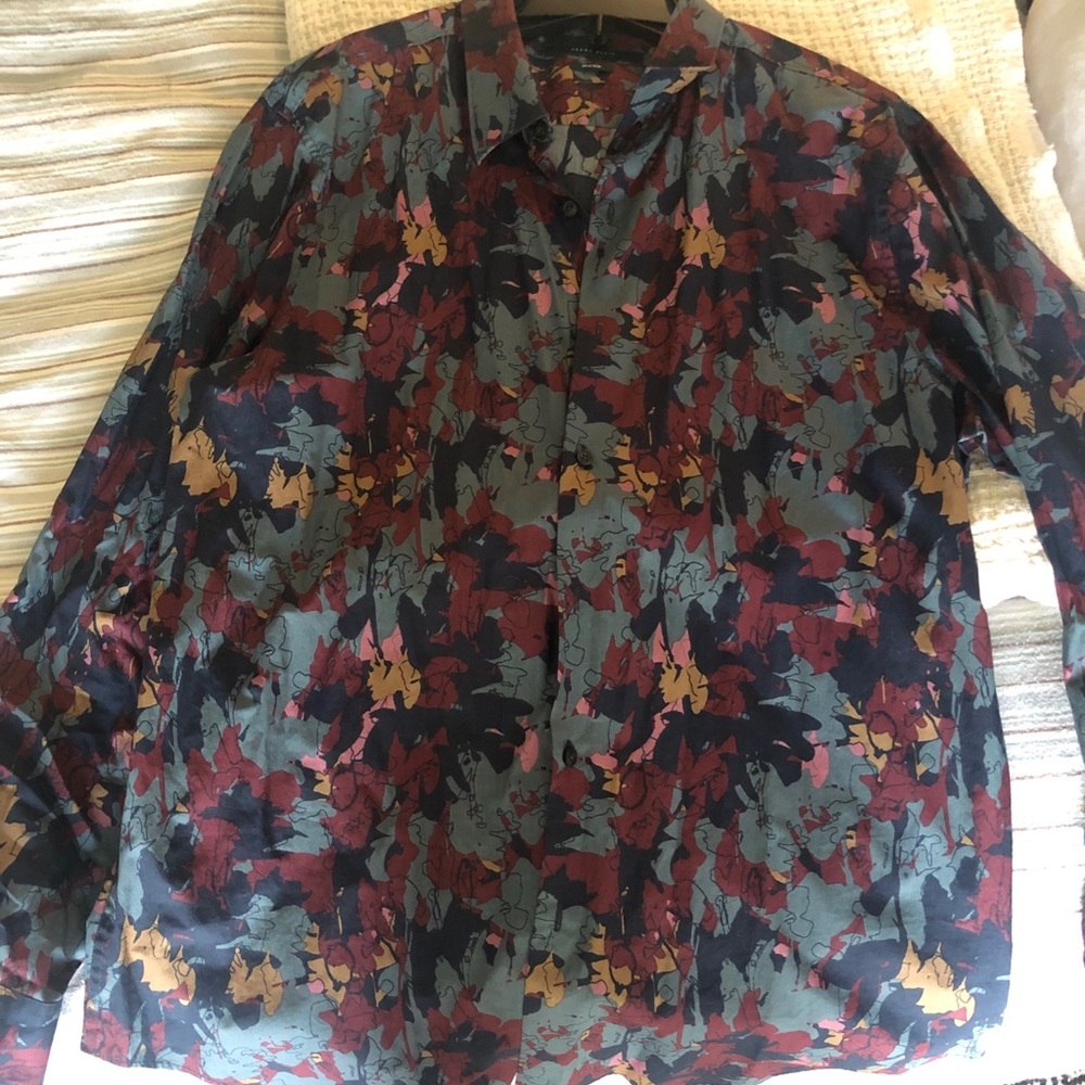 Perry Ellis button down XL - Picture 2 of 5